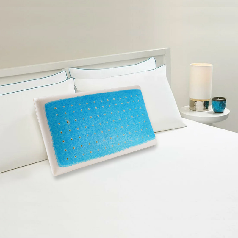 Almohada de gel recubierta de PCM individual para uso doméstico