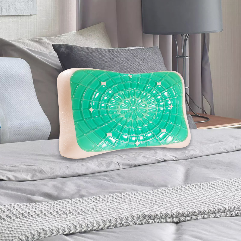 Almohada de gel para cuello dividida