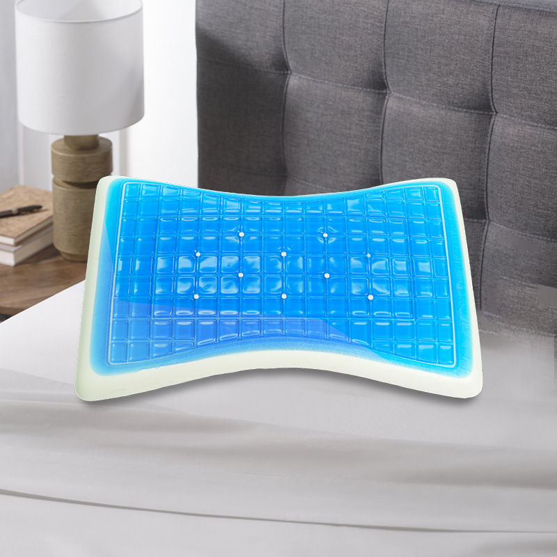 Almohada de gel transpirable y fresca.