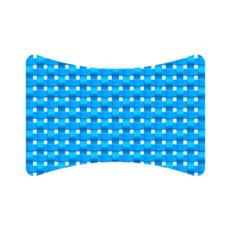 Hoja de gel de soporte lumbar flexible que alivia la presión