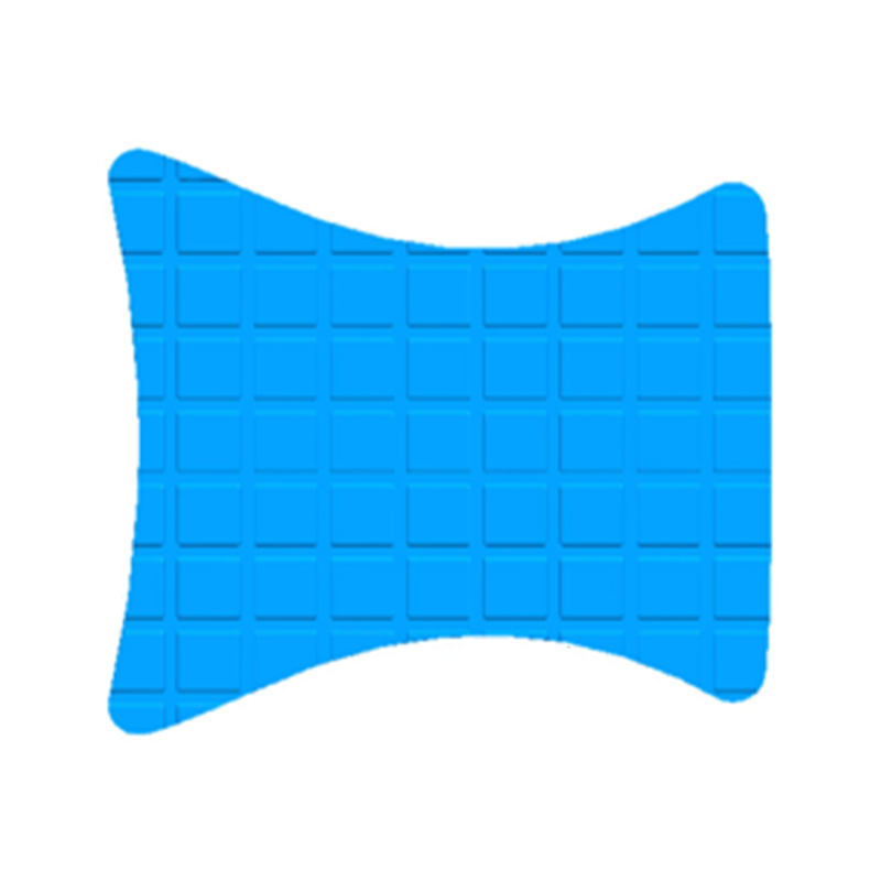 Hoja de gel de soporte lumbar en forma de panal de TPE de temperatura constante y alta elasticidad
