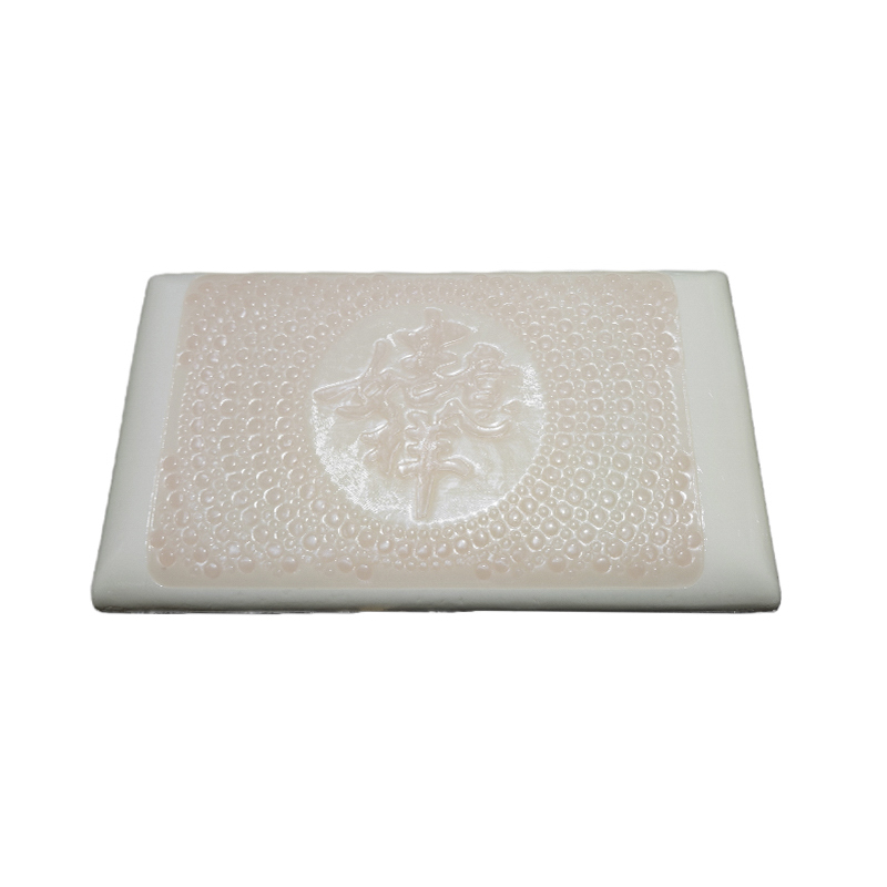 Almohada ergonómica de espuma viscoelástica con gel para aliviar la presión