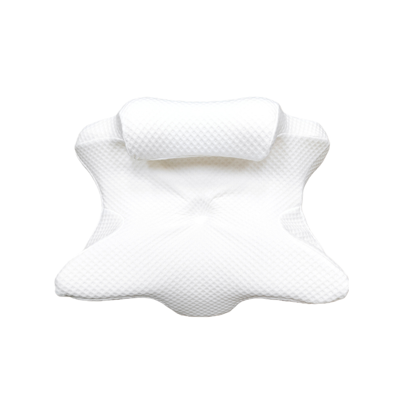 Almohada contorneada de espuma viscoelástica que alivia la presión