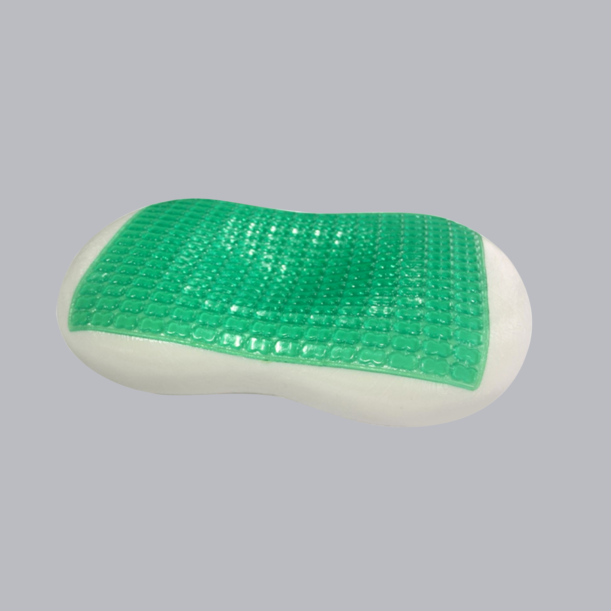 Almohada ergonómica para vientre de gato rellena de gel