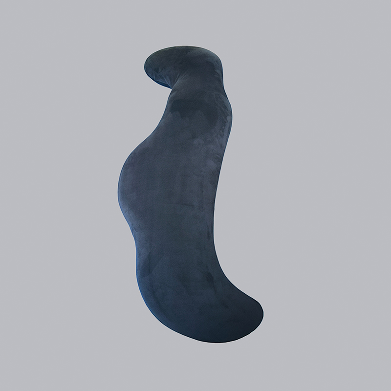 Almohada larga de felpa para sofá y cama
