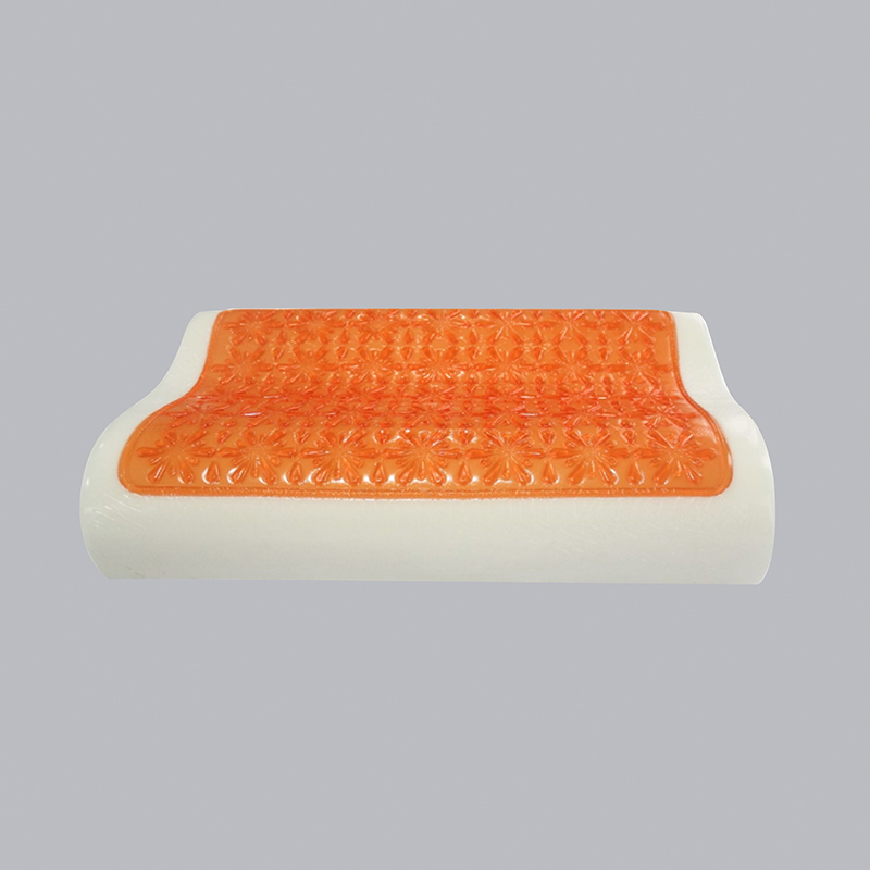 Almohada de contorno con patrón de copo de nieve