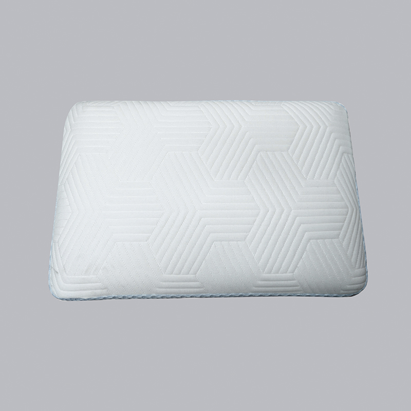 Almohada de pan de espuma viscoelástica a rayas para dormitorio